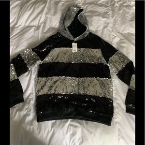 Sequined Las Vegas Raiders Hoodie